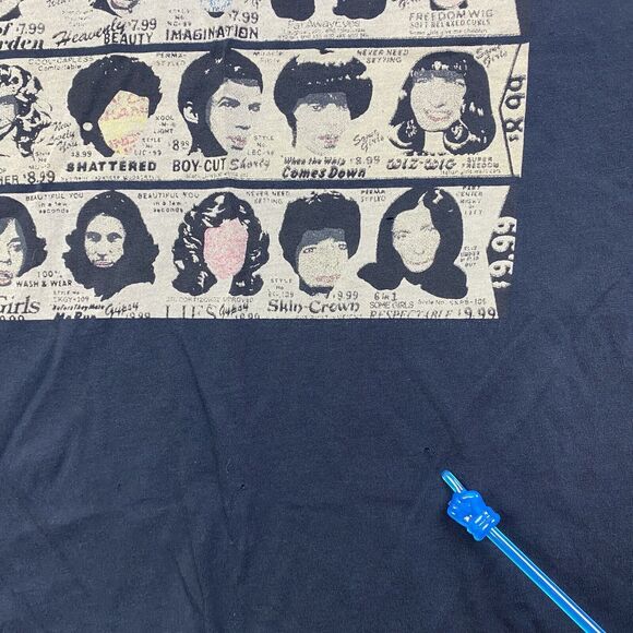 The Rolling Stones - “Some Girls” - Black Shirt Medium 2000’s Chaser rare READ - Picture 4 of 5